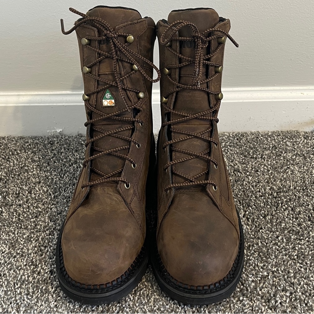 Worx by Red Wing Steel Toe Work Boots Men’s Size 8.5 - Picture 2 of 12